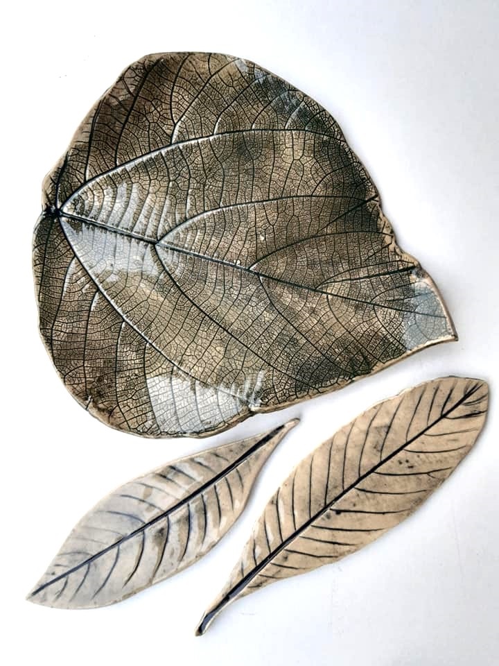 PesArt Ceramics Ceramic leaves