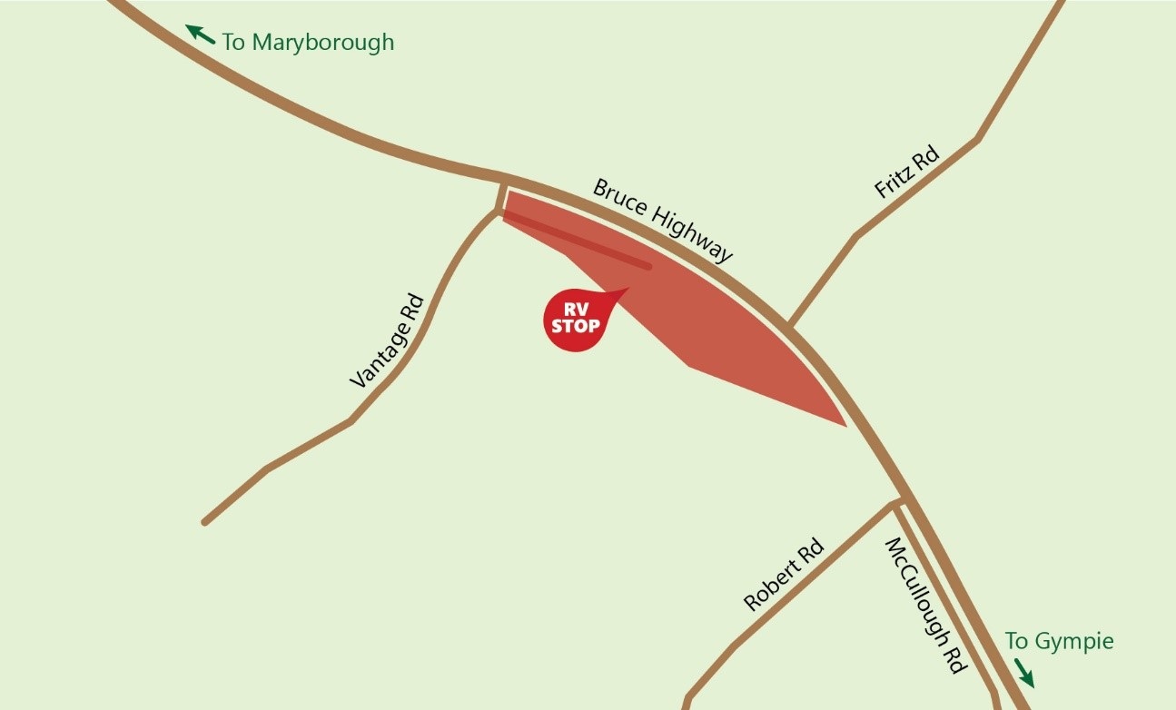 Chatsworth RV stop map
