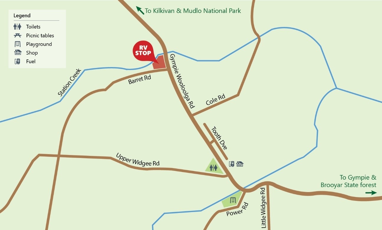 Marg McIntosh RV stop map