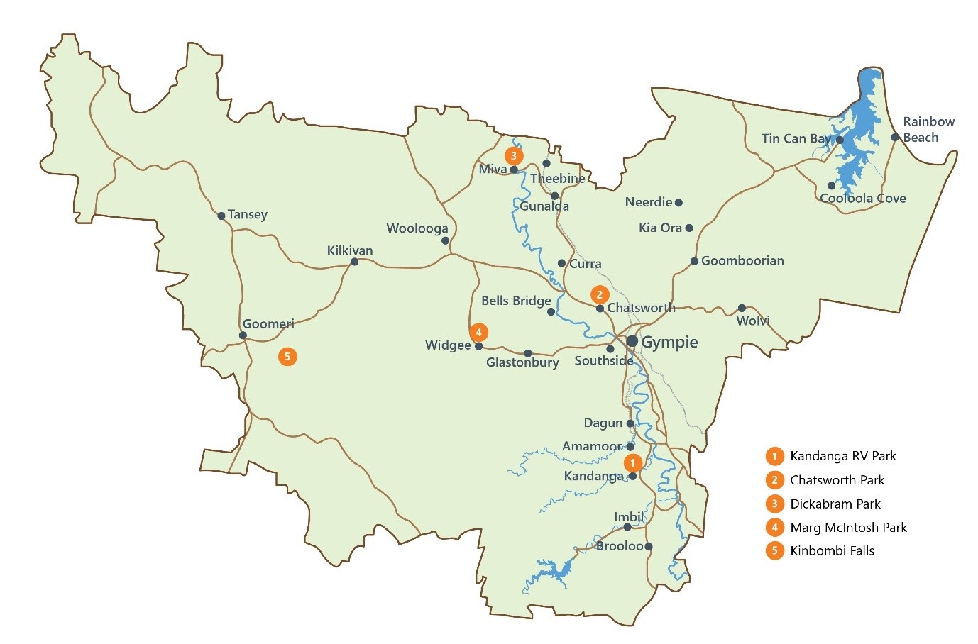 RV Parks Map