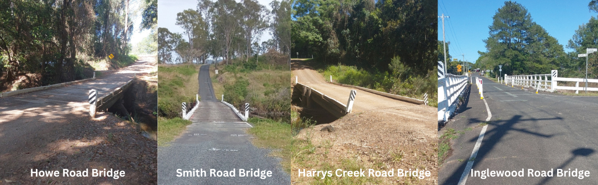 sites for timber bridge replacements