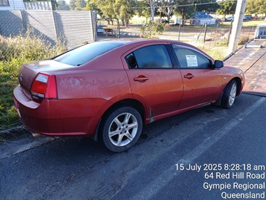 Impounded Vehicle - Mitsubishi