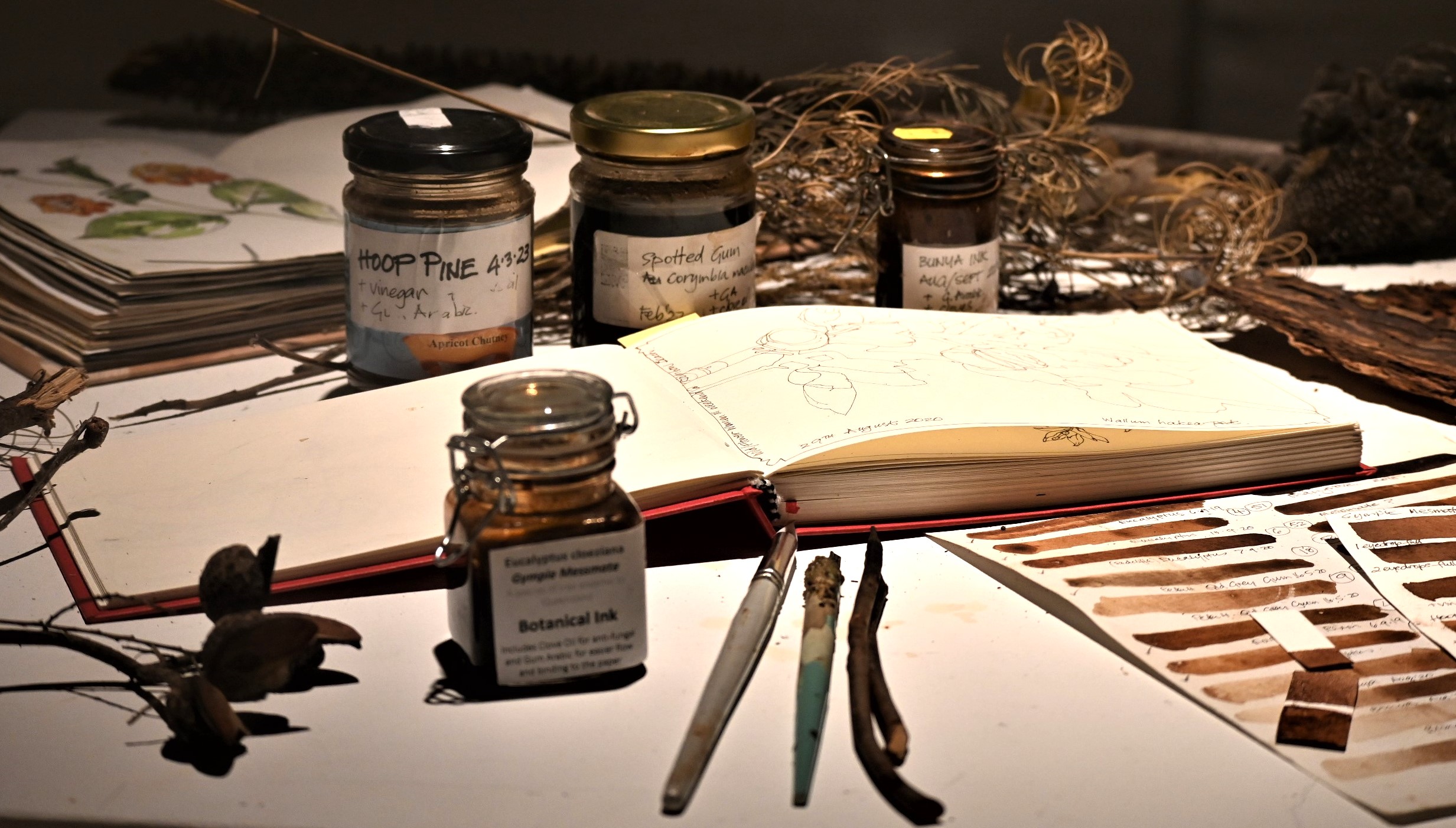 27 1 Joolie gibbs ink tools image by artist jg