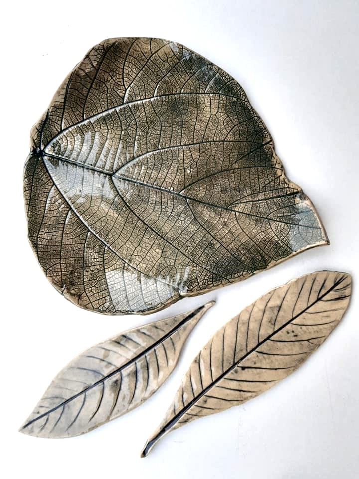 31 2 Pesart ceramics ceramic leaves 3