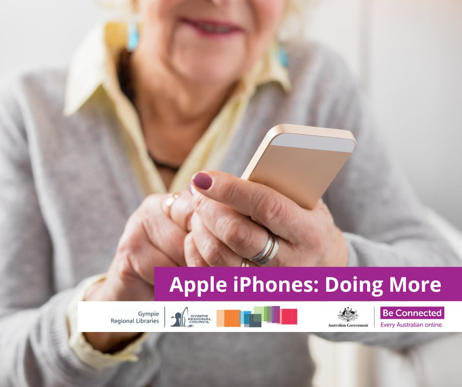 Apple iphones doing more