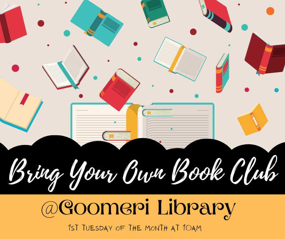 Bring your own book club goomeri