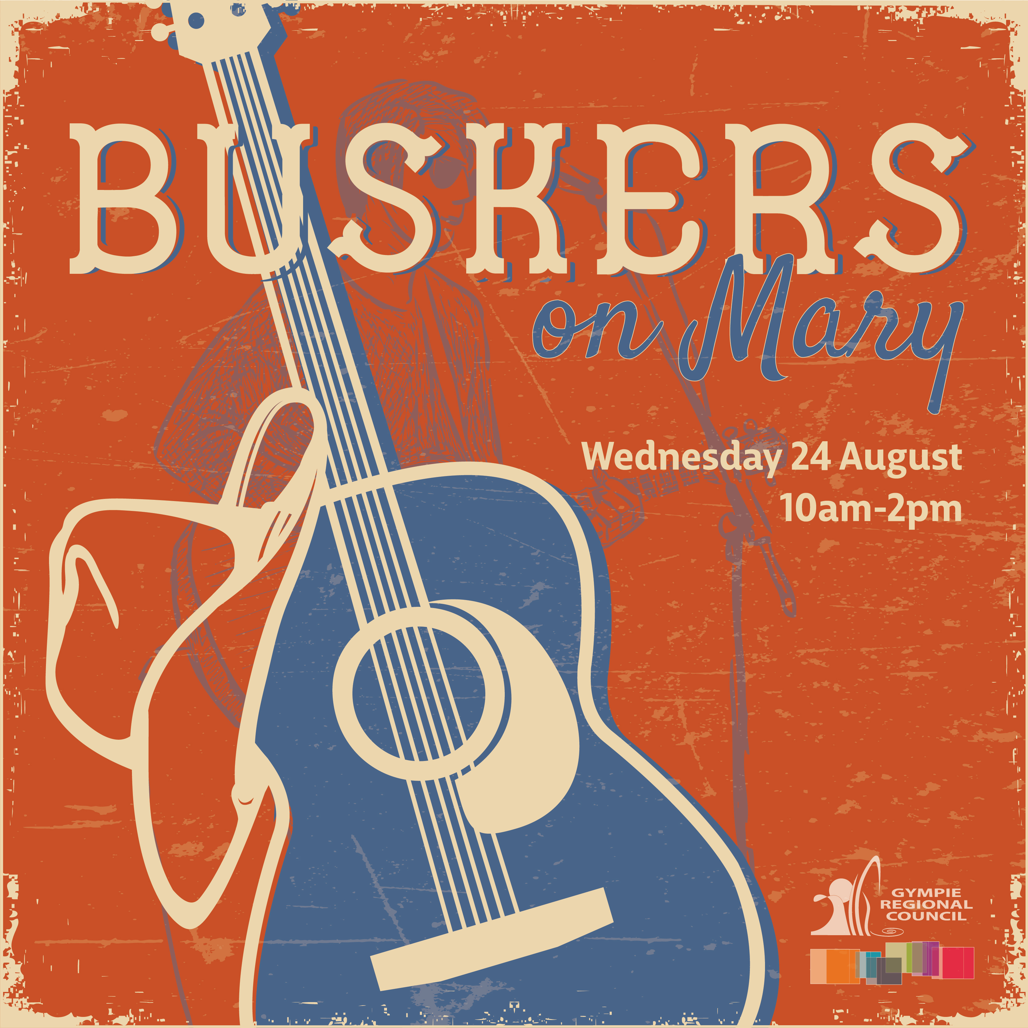 Buskers on Mary
