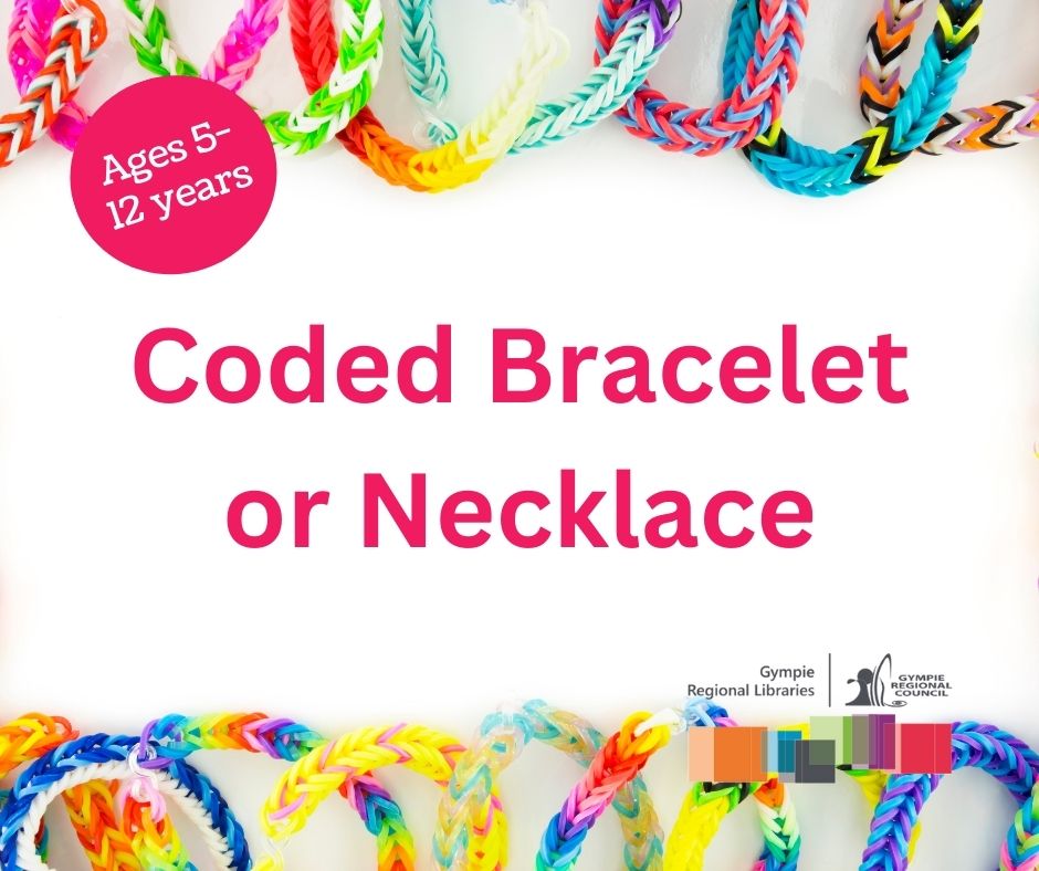 Coded bracelet or necklace