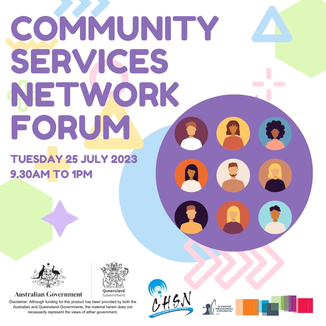 Community services network forum social tile