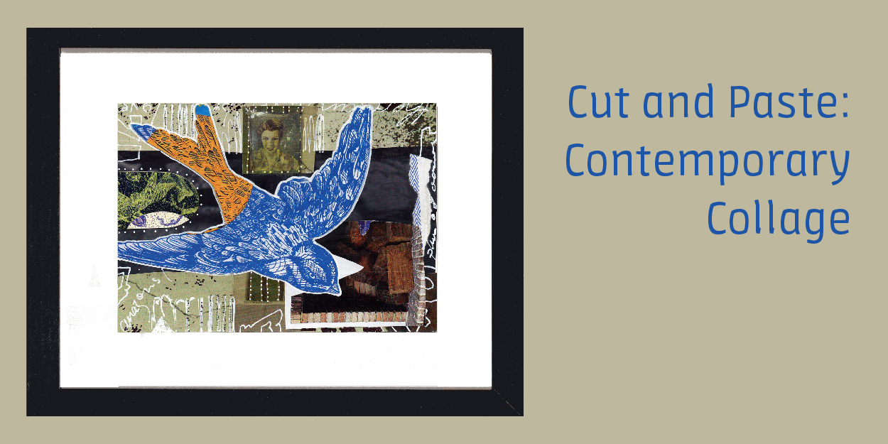 Contemporary collage workshop web image