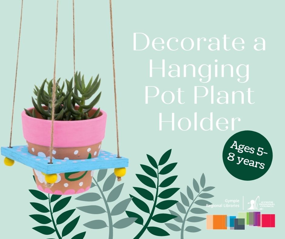 Decorate a hanging pot plant holder