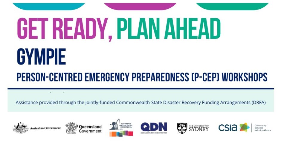 Get ready plan ahead gympie event image