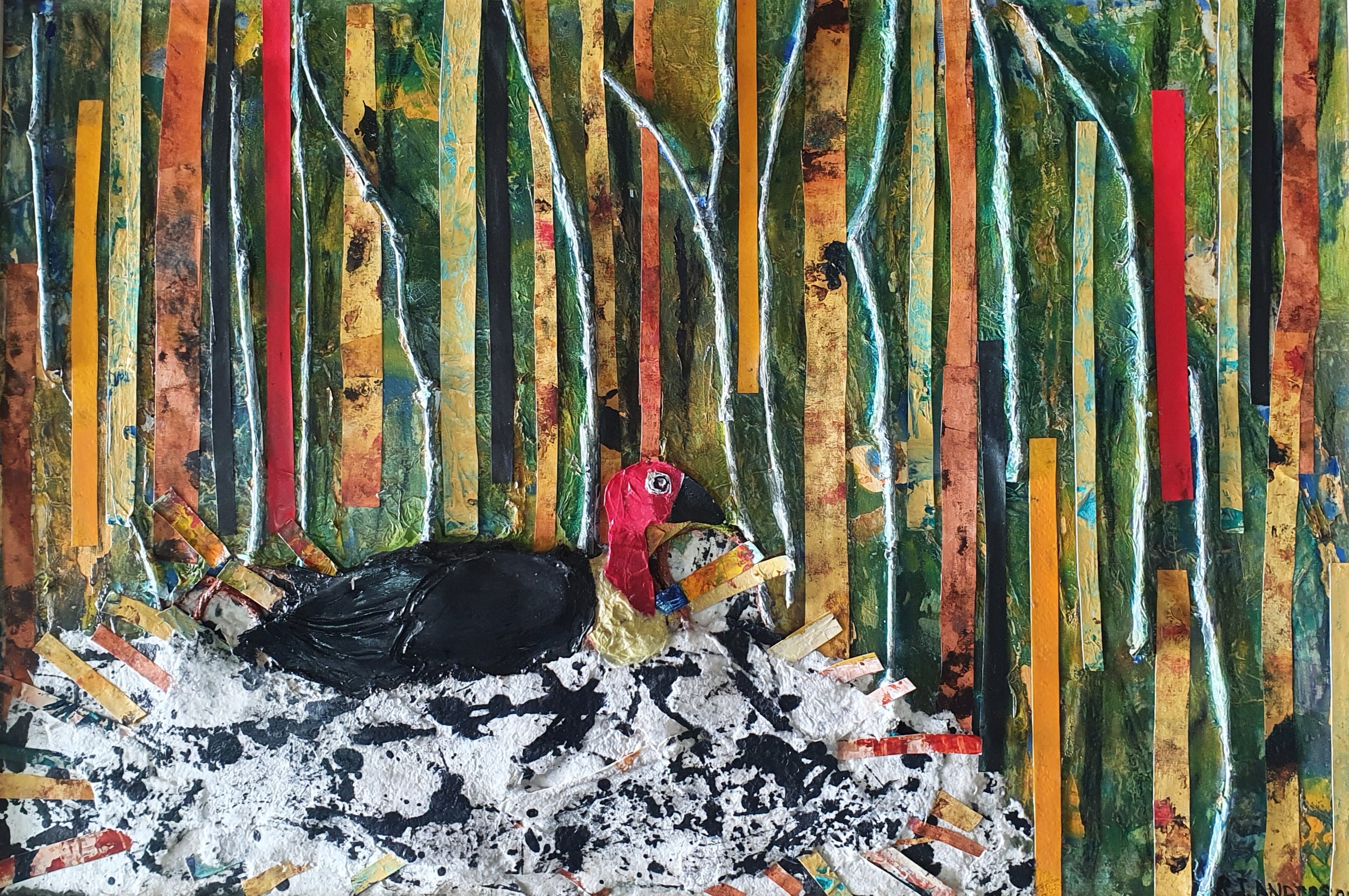My back yard rosemary anderson nesting 2021 without frame