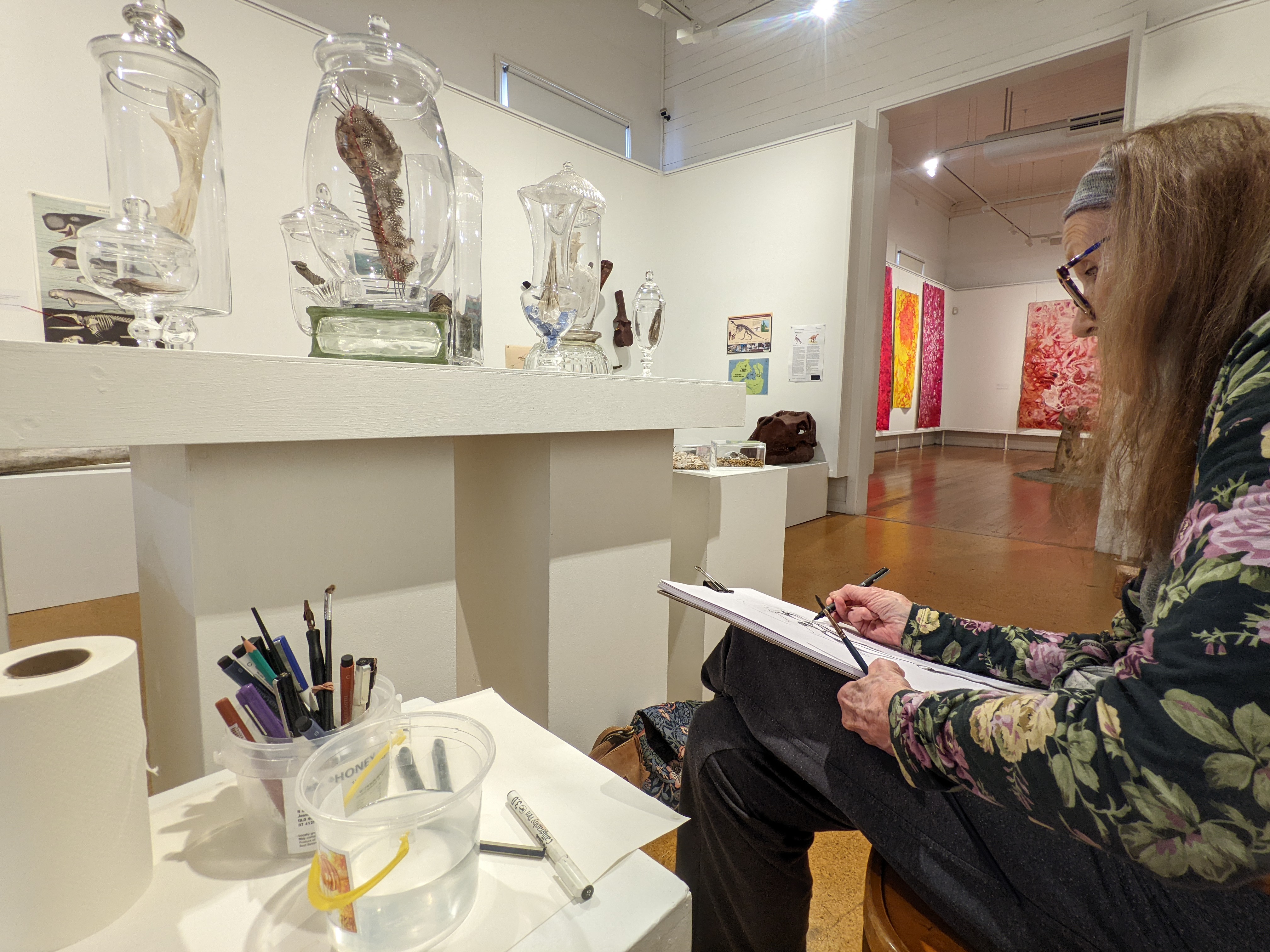 Changing perspectives: Sketching with artist Sally Spencer