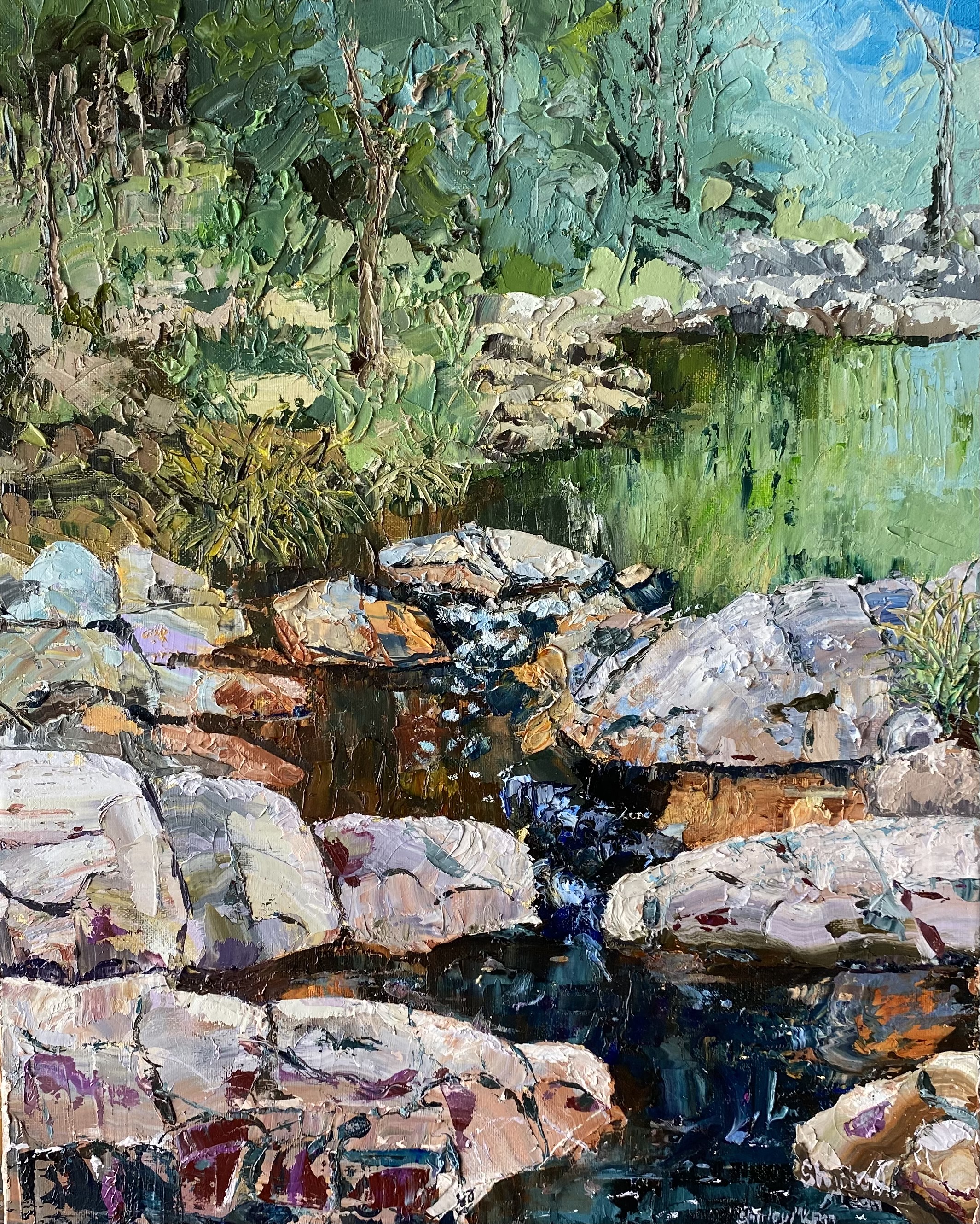 Shirley mclean mothar mountain rock pools