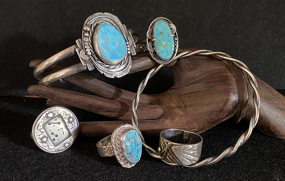 Silversmith collective leigh munday silver and turquoise detail