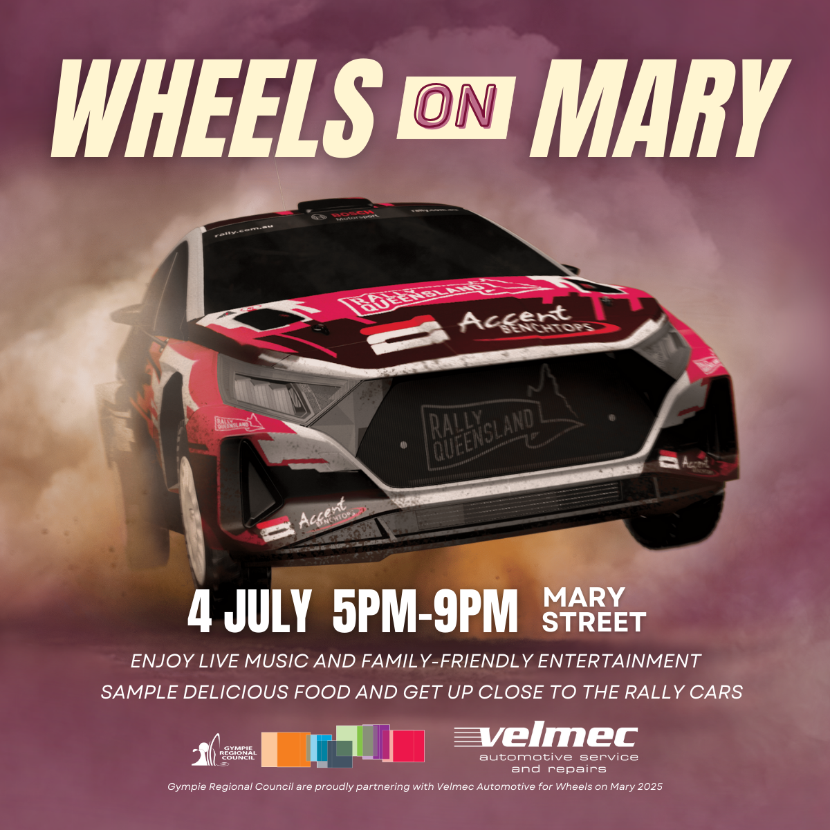 Wheels on Mary 2025