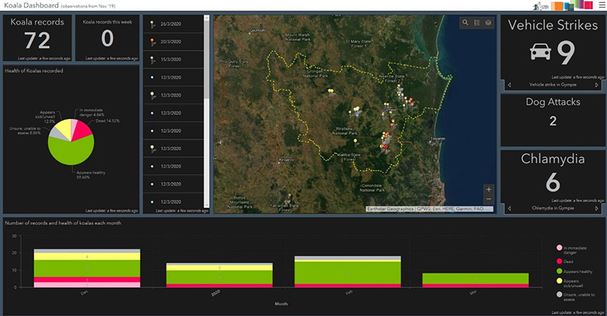 Wildwatch dashboard